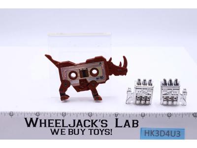 Ramhorn SILVER Cassette 100% Complete 1986 G1 Transformers Vintage Action Figure