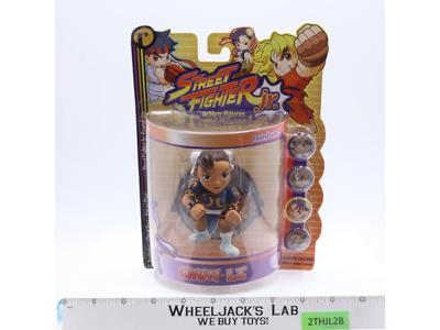 Chun-Li 5" Street Fighter Jr. Round One Gem Fighter 1999 Capcom Resaurus MOSC