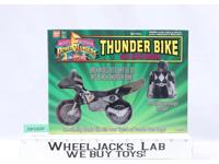 Thunder Bike W/Black Ranger MMPR Power Rangers 1994 Bandai NEW MOSC SEALED
