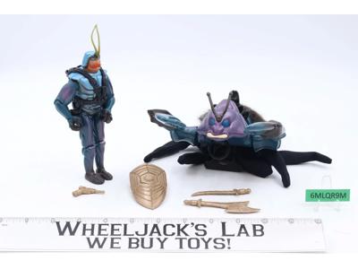 Pinsor W/ Battle Beetle Complete Sectaurs Warriors of Symbion 1984 Coleco Figure