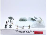 Ice Planet Hoth Star Wars Micro Machines COMPLETE 1993 Galoob Playset #65872