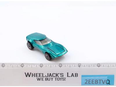 Torero Aqua Hot Wheels 1968 1969 Mattel Vintage Redline RL White Interior