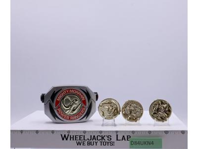 Morpher w/4 Coins Mighty Morphin Power Rangers MMPR 1991 Bandai Vintage
