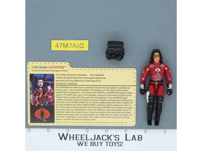 Baroness V3 G.I. Joe 2002 Hasbro Action Figure