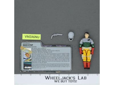 Backstop V1 100% Complete G.I. Joe 1987 Hasbro Vintage Action Figure