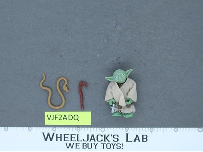 Yoda W/BROWN Snake 100% Complete Star Wars ESB 1980 Vintage Kenner NO REPRO