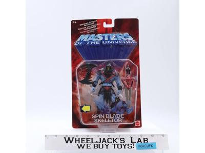 Spin Blade Skeletor 200X Masters Of The Universe MOTU 2002 Mattel NEW SEALED