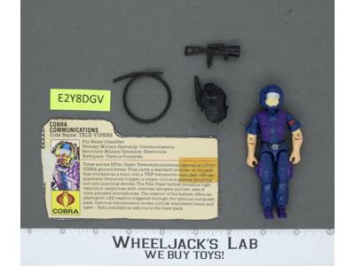 Tele-Vipers V1 100% Complete G.I. Joe 1985 Hasbro Vintage Action Figure
