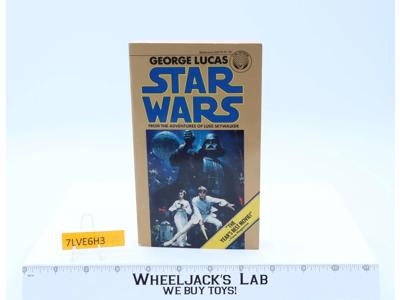 Star Wars from the Adventures of Luke Skywalker 1977 Del Ray Book Ballantine