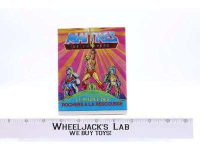 Rock People To The Rescue FRENCH CANADIAN 1985 Mini Comic Book He-Man MOTU