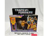 Headmaster Weirdwolf 100% Complete W/Box & Insert 1987 Vintage G1 Transformers