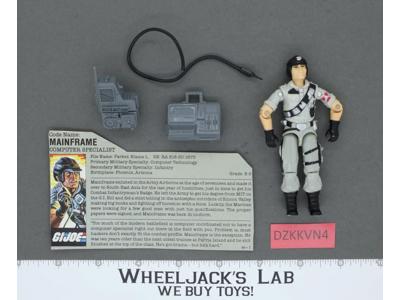 Mainframe V1 100% Complete G.I. Joe 1986 Hasbro Vintage Action Figure