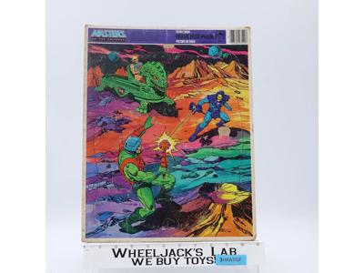 He-Man Masters of the Universe MOTU Frame-Tray Puzzle 1984 Golden