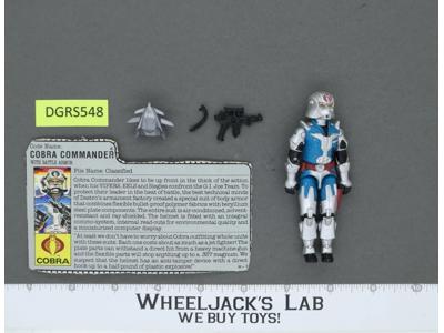 Cobra Commander V3 100% Complete G.I. Joe 1987 Hasbro Vintage Action Figure