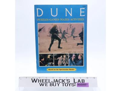 Dune Puzzles Games Mazes Activities 1984 Putnam Publishing