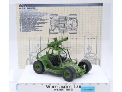 A.W.E. Striker 100% Complete G.I. Joe 1985 Hasbro Vintage Vehicle Action Figure