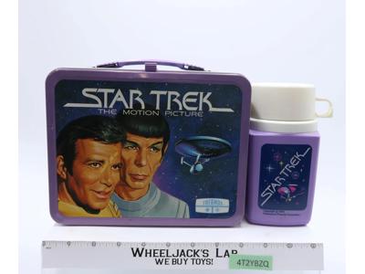 Star Trek The Motion Picture Metal Lunchbox w/ Thermos 1977 King-Seeley Vintage