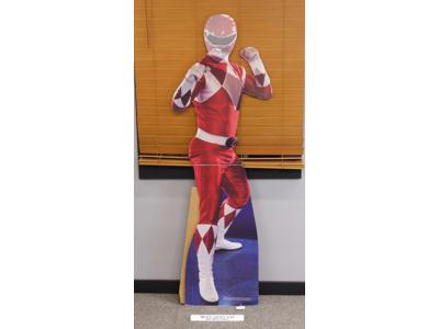 Jason Red Ranger Life Size Cardboard Cut-Out Power Rangers 1994 Saban Standee