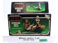 Speeder Bike 100% Complete W/Box Star Wars ROTJ 1983 Kenner Vehicle