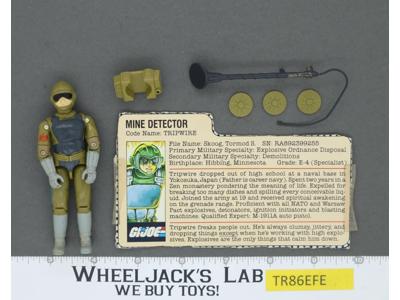 Tripwire V1 100% Complete G.I. Joe 1983 Hasbro Vintage Action Figure