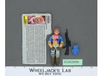 Zandar V1 100% Complete G.I. Joe 1986 Hasbro Vintage Action Figure