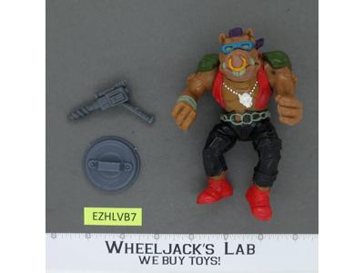 Bebop HARD HEAD Teenage Mutant Ninja Turtles TMNT 1988 Playmates Vintage Figure