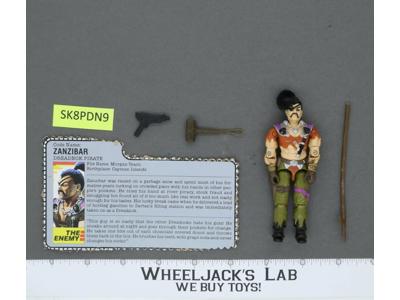 Zanzibar V1 100% Complete G.I. Joe 1987 Hasbro Vintage Action Figure