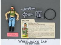 Ripper V1 100% Complete G.I. Joe 1985 Hasbro Vintage Action Figure
