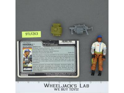 Hardball V1 100% Complete G.I. Joe 1988 Hasbro Vintage Action Figure