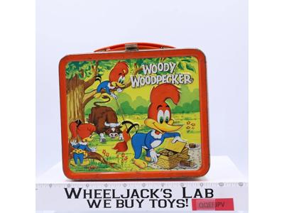Woody Woodpecker Metal Lunchbox NO THERMOS 1972 Aladdin Walter Lantz Vintage