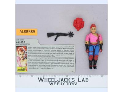 Zarana V1 100% Complete G.I. Joe 1986 Hasbro Vintage Action Figure