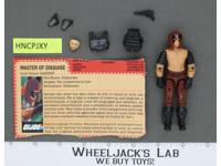 Zartan V1 100% Complete G.I. Joe 1984 Hasbro Vintage Action Figure