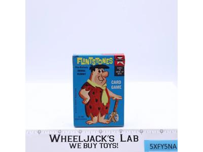 Animal Rummy Playing Cards Flintstones 1961 Hanna Barbera Edu-Cards Near Mint!