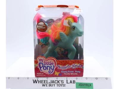 Thistle Whistle G3 My Little Pony MLP Butterfly Island 2004 Hasbro NEW