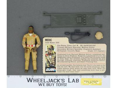 Doc V1 100% Complete G.I. Joe 1983 Hasbro Vintage Action Figure