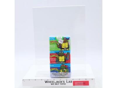 Teenage Mutant Ninja Turtles Facial Tissues Kid Care Mirage 1990 Vintage NEW