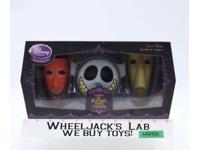 Lock Shock Barrel 3 Masks Nightmare Before Christmas Disney Store Exclusive MIB
