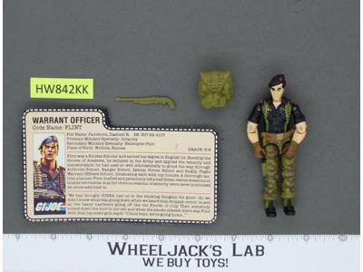 Flint V1 100% Complete 1985 G.I. Joe Hasbro Vintage Action Figure