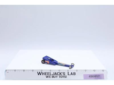 Rear Engine Mongoose Dragster Blue 1971 1972 Mattel Redline Hot Wheels RL