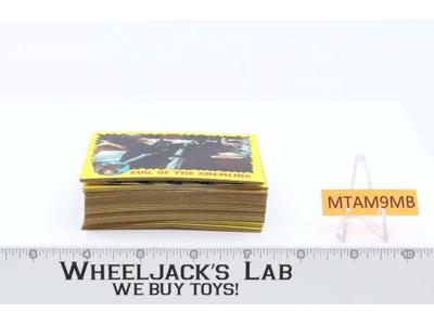 Lot of 54 + 2 Stickers Gremlins 1984 Warner Bros Topps Trading Cards