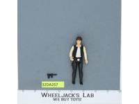 Han Solo BIG HEAD 100% Complete Star Wars 1977 Kenner Action Figure NO REPRO