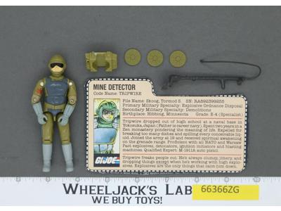 Tripwire V1 100% Complete G.I. Joe 1983 Hasbro Vintage Action Figure