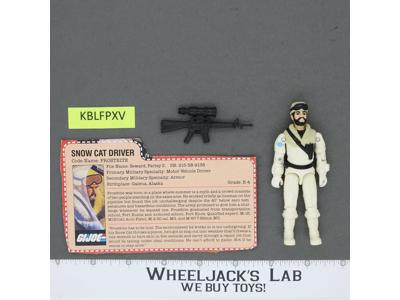 Frostbite V1 100% Complete G.I Joe 1985 Hasbro Vintage Action Figure