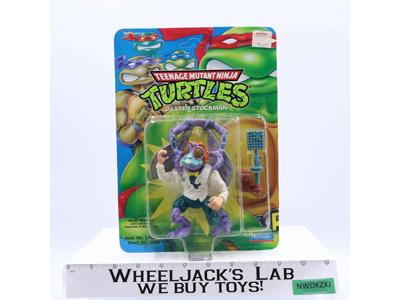 Baxter Stockman Teenage Mutant Ninja Turtles TMNT 1992 Playmates Unpunched MOSC