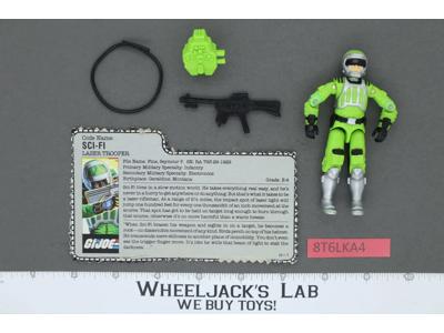 Sci-Fi V1 100% Complete G.I. Joe 1986 Hasbro Vintage Action Figure
