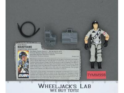 Mainframe V1 100% Complete G.I. Joe 1986 Hasbro Vintage Action Figure