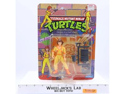April O'Neil Heroes in a Half Shell 1988 TMNT Playmates MOSC UNPUNCHED