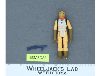 Bossk Bounty Hunter 100% Complete Star Wars ESB 1980 Kenner Figure NO REPRO