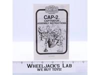 CAP-2 Captivator Instruction Manual 1982 Star Wars ESB Kenner Vintage