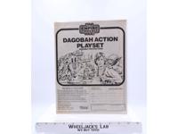 Dagobah Action Playset Instruction Manual 1981 Star Wars ESB Kenner Vintage